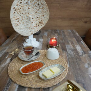 CARROT JAM WITH BUTTER TEA & BREAD