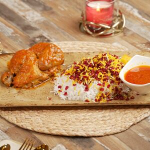 ZERESHK POLO CHICKEN